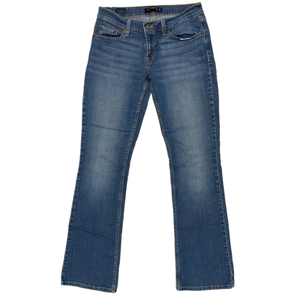 Levi's 524 Too Superlow Rise Blue Denim Jeans Women's Size 9 Large W32